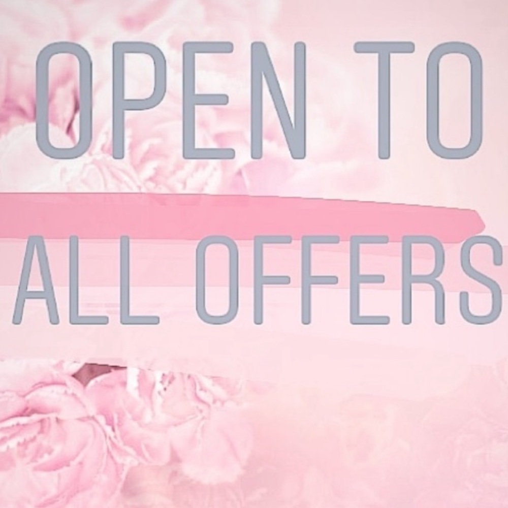 Make offers or bundle items!!